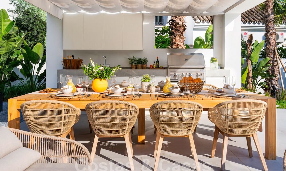 Villa de luxe au design moderne et méditerranéen à vendre dans une zone de golf populaire à Nueva Andalucia, Marbella 61698