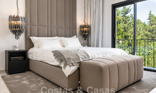 Villa de luxe au design moderne et méditerranéen à vendre dans une zone de golf populaire à Nueva Andalucia, Marbella 61706 