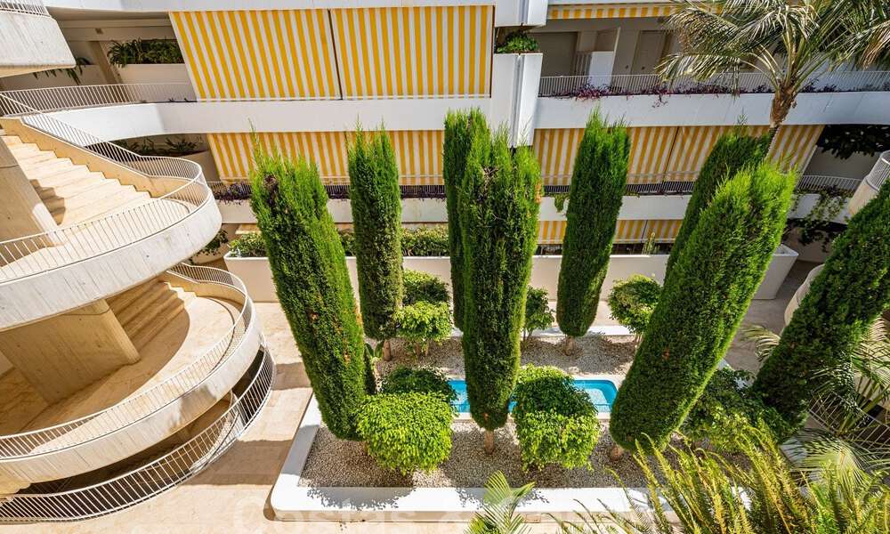 Luxueux appartement à vendre avec vue panoramique sur la mer dans une urbanisation fermée sur le Golden Mile, Marbella 61728