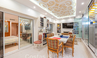 Luxueux appartement à vendre avec vue panoramique sur la mer dans une urbanisation fermée sur le Golden Mile, Marbella 61740 