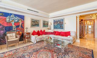 Luxueux appartement à vendre avec vue panoramique sur la mer dans une urbanisation fermée sur le Golden Mile, Marbella 61754 