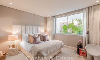 Appartement de jardin moderne avec vue sur la mer à vendre, à quelques minutes en voiture du centre de Marbella 61781 