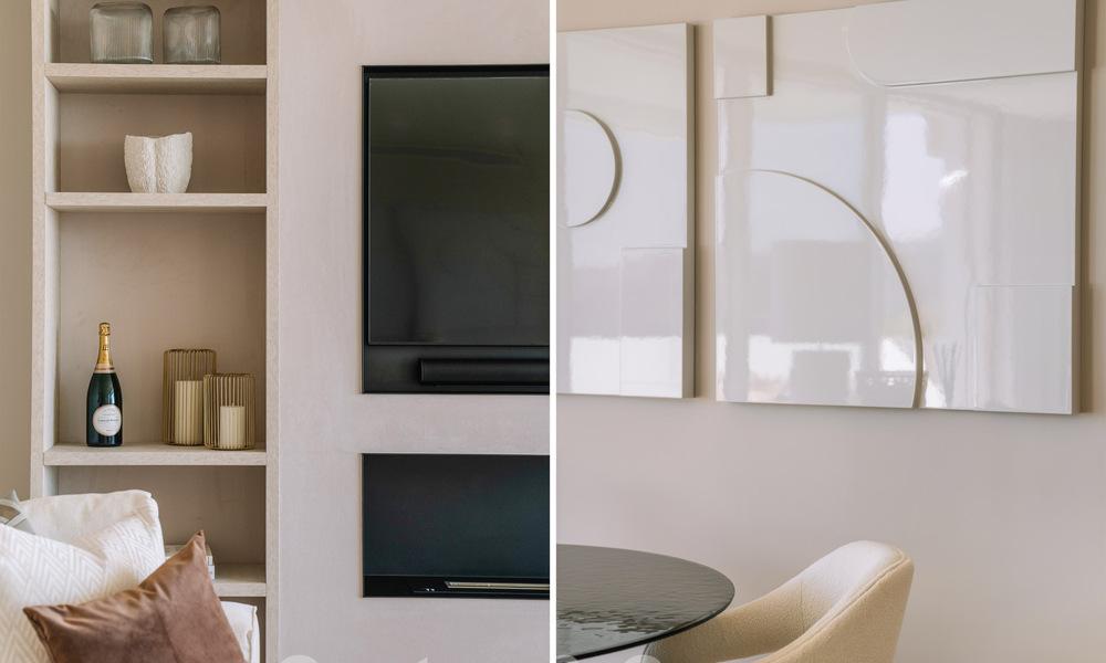 Appartement de jardin moderne avec vue sur la mer à vendre, à quelques minutes en voiture du centre de Marbella 61789