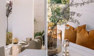 Appartement de jardin moderne avec vue sur la mer à vendre, à quelques minutes en voiture du centre de Marbella 61791 