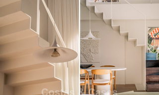 Impressionnant penthouse rénové à vendre avec vue panoramique sur le golf et la mer au cœur de Nueva Andalucia, Marbella 61831 