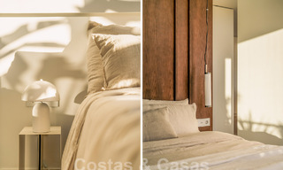 Impressionnant penthouse rénové à vendre avec vue panoramique sur le golf et la mer au cœur de Nueva Andalucia, Marbella 61832 