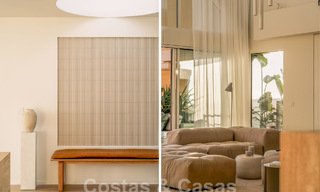 Impressionnant penthouse rénové à vendre avec vue panoramique sur le golf et la mer au cœur de Nueva Andalucia, Marbella 61834 