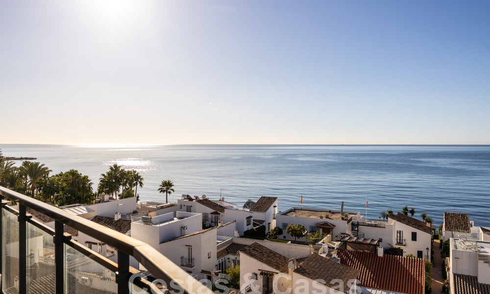 Penthouse près de la plage avec 3 chambres et vue panoramique sur la mer à vendre sur le New Golden Mile entre Marbella et Estepona 61366
