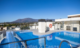 Penthouse près de la plage avec 3 chambres et vue panoramique sur la mer à vendre sur le New Golden Mile entre Marbella et Estepona 61380 