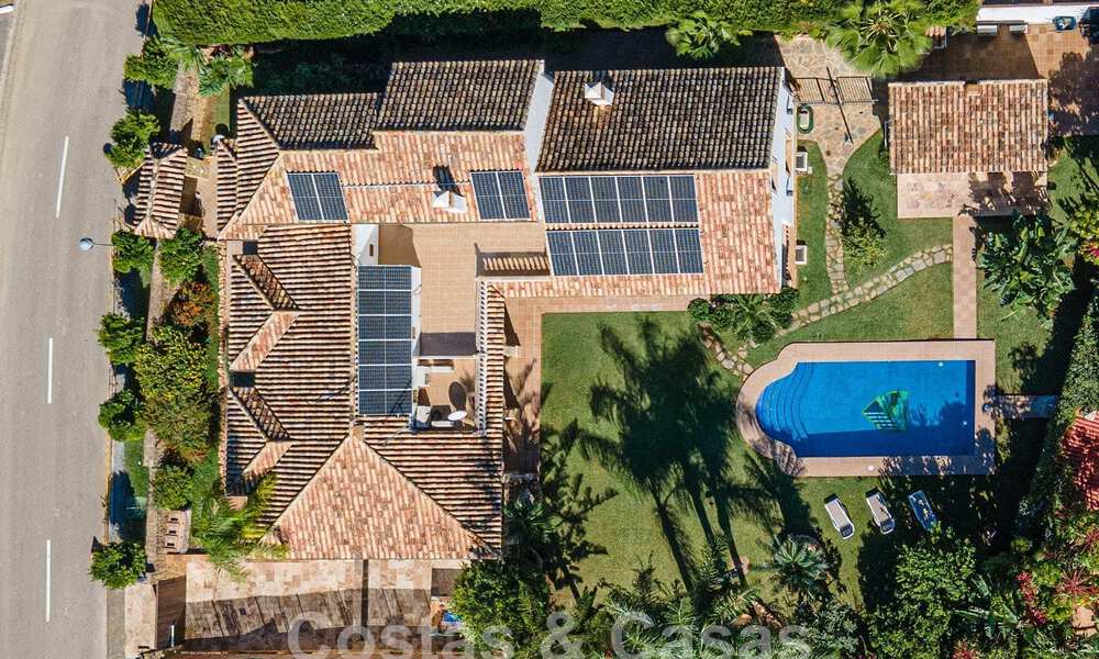 Villa de luxe espagnole économe en énergie à vendre dans un quartier résidentiel calme dans la vallée du golf de Mijas, Costa del Sol 61386