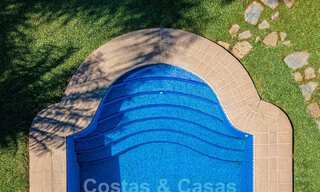 Villa de luxe espagnole économe en énergie à vendre dans un quartier résidentiel calme dans la vallée du golf de Mijas, Costa del Sol 61387 