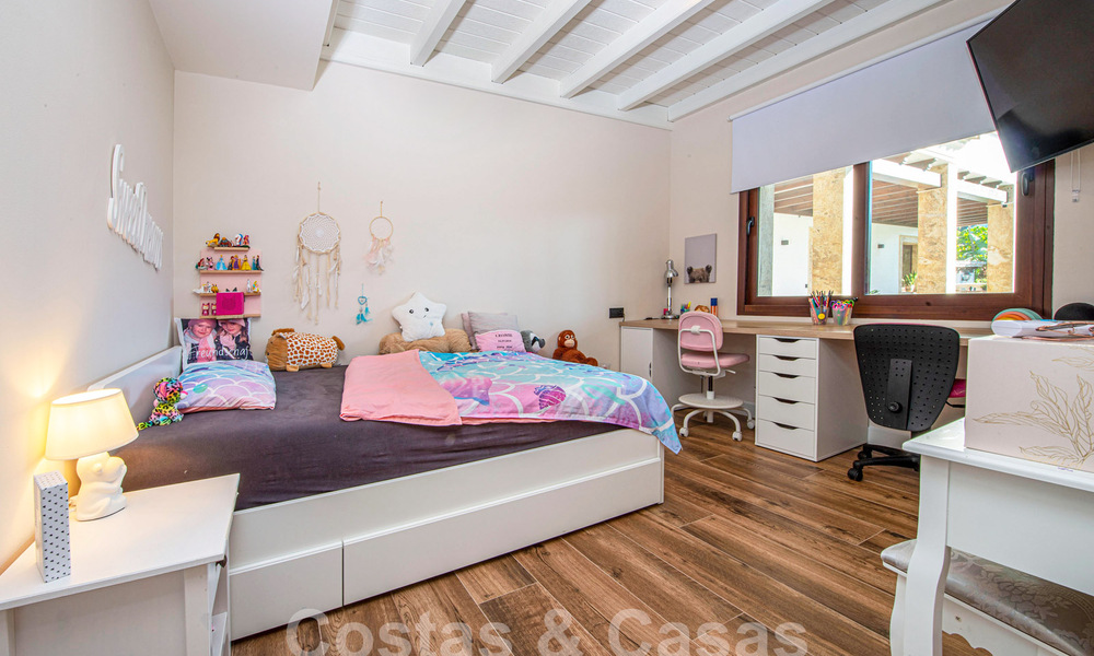 Villa de luxe espagnole économe en énergie à vendre dans un quartier résidentiel calme dans la vallée du golf de Mijas, Costa del Sol 61390