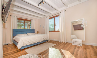 Villa de luxe espagnole économe en énergie à vendre dans un quartier résidentiel calme dans la vallée du golf de Mijas, Costa del Sol 61393 
