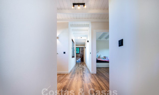 Villa de luxe espagnole économe en énergie à vendre dans un quartier résidentiel calme dans la vallée du golf de Mijas, Costa del Sol 61394 