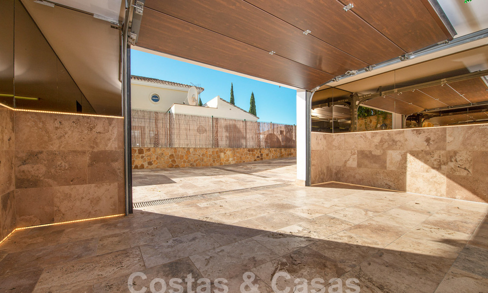 Villa de luxe espagnole économe en énergie à vendre dans un quartier résidentiel calme dans la vallée du golf de Mijas, Costa del Sol 61398