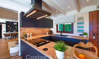Villa de luxe espagnole économe en énergie à vendre dans un quartier résidentiel calme dans la vallée du golf de Mijas, Costa del Sol 61402 