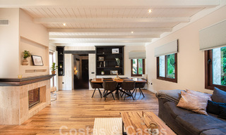 Villa de luxe espagnole économe en énergie à vendre dans un quartier résidentiel calme dans la vallée du golf de Mijas, Costa del Sol 61403 