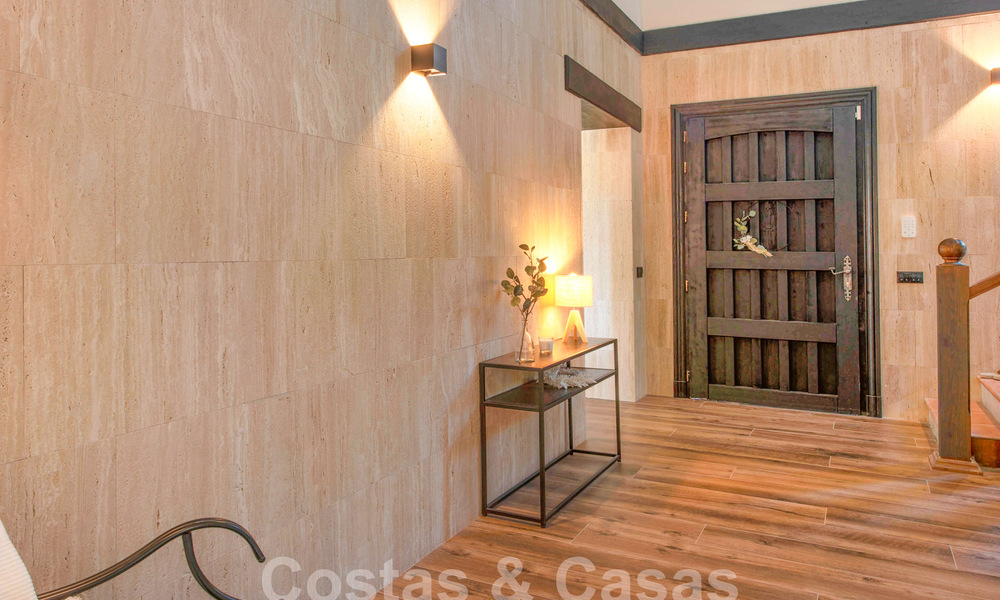 Villa de luxe espagnole économe en énergie à vendre dans un quartier résidentiel calme dans la vallée du golf de Mijas, Costa del Sol 61405