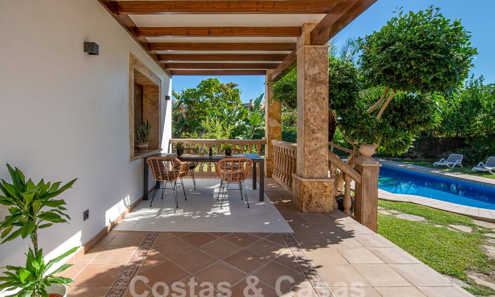 Villa de luxe espagnole économe en énergie à vendre dans un quartier résidentiel calme dans la vallée du golf de Mijas, Costa del Sol 61406
