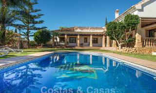 Villa de luxe espagnole économe en énergie à vendre dans un quartier résidentiel calme dans la vallée du golf de Mijas, Costa del Sol 61408 