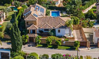 Villa de luxe espagnole économe en énergie à vendre dans un quartier résidentiel calme dans la vallée du golf de Mijas, Costa del Sol 61413 