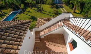 Villa de luxe méditerranéenne à vendre à quelques pas de la plage et des commodités à Guadalmina Baja, Marbella 61886 