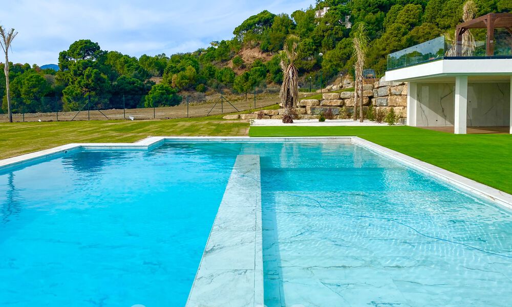 Nouvelle villa moderne de luxe à vendre avec vue panoramique sur la mer dans l'exclusif Marbella Club Golf Resort à Benahavis - Marbella 61967