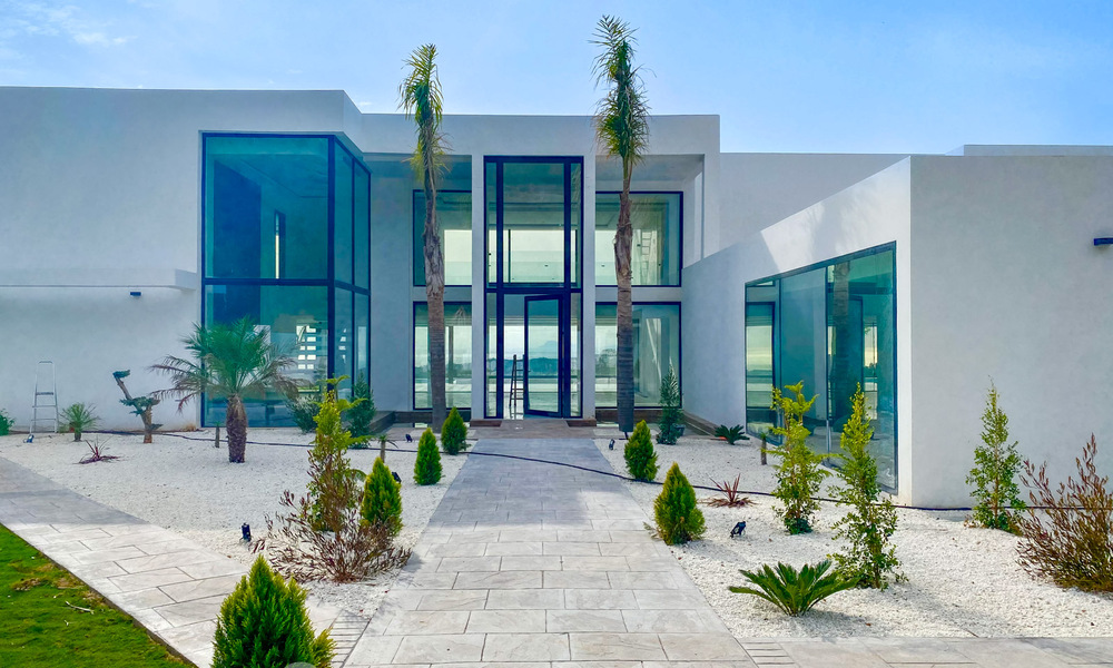 Nouvelle villa moderne de luxe à vendre avec vue panoramique sur la mer dans l'exclusif Marbella Club Golf Resort à Benahavis - Marbella 61972