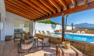 Charmante maison familiale à vendre avec vue sur le golf et les montagnes à Benahavis – Marbella 62095 