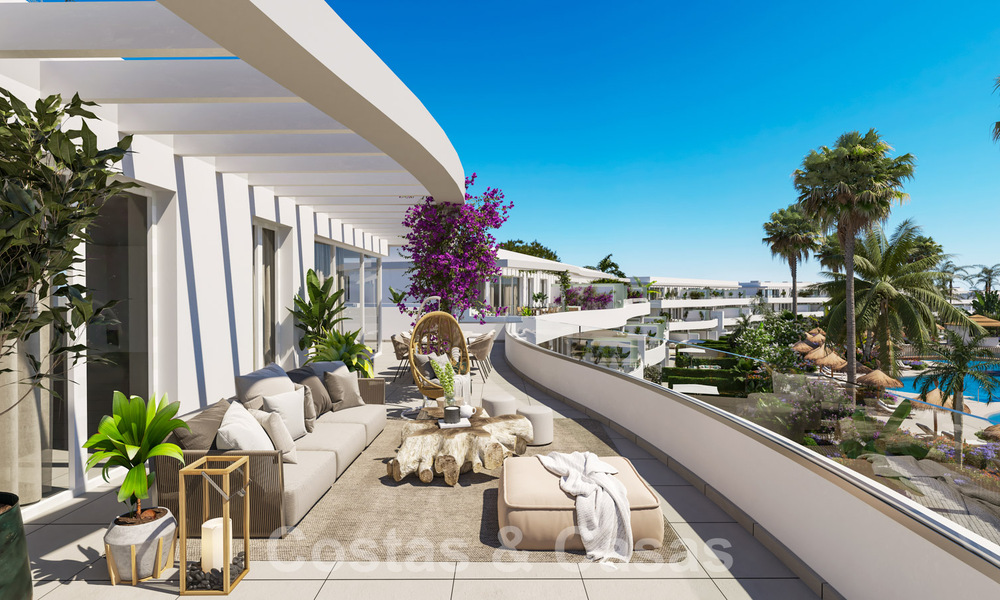 Vente d'appartements neufs avec vue sur la mer, à proximité d'un terrain de golf près de Sotogrande, Costa del Sol 62029