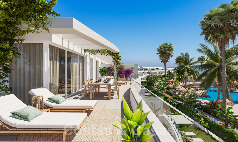 Vente d'appartements neufs avec vue sur la mer, à proximité d'un terrain de golf près de Sotogrande, Costa del Sol 62030