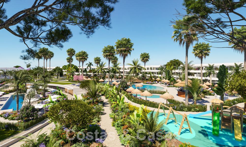 Vente d'appartements neufs avec vue sur la mer, à proximité d'un terrain de golf près de Sotogrande, Costa del Sol 62035