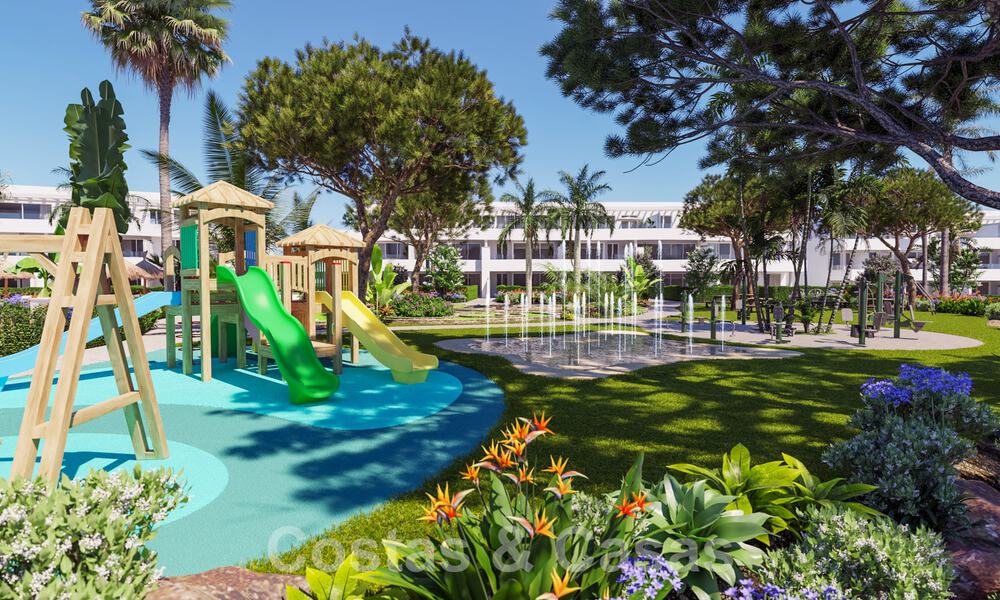 Vente d'appartements neufs avec vue sur la mer, à proximité d'un terrain de golf près de Sotogrande, Costa del Sol 62036