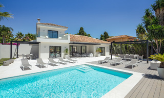Villa méditerranéenne moderne de luxe à vendre dans une urbanisation de plage recherchée à San Pedro, Marbella 62060 