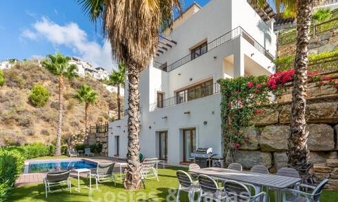 Spacieuse villa individuelle à vendre dans une résidence privée exclusive à Benahavis - Marbella 62169