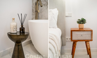 Prêt à emménager! Charmant appartement rénové avec jardin à vendre dans une communauté fermée à La Quinta, Benahavis - Marbella 62176 