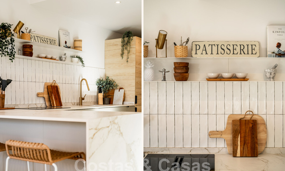 Prêt à emménager! Charmant appartement rénové avec jardin à vendre dans une communauté fermée à La Quinta, Benahavis - Marbella 62180