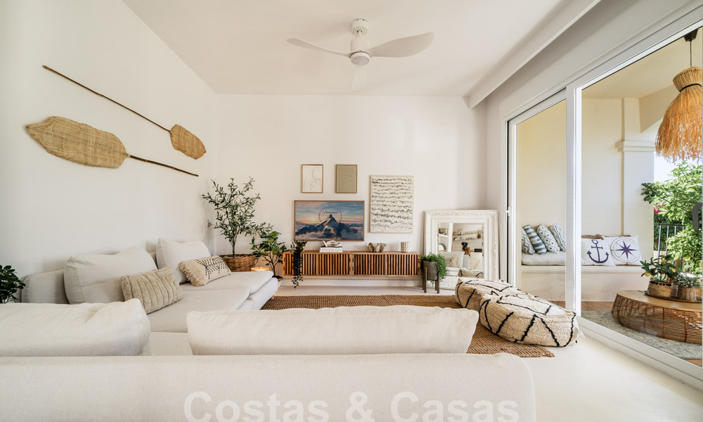 Prêt à emménager! Charmant appartement rénové avec jardin à vendre dans une communauté fermée à La Quinta, Benahavis - Marbella 62182