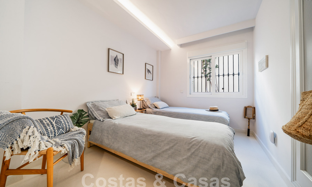 Prêt à emménager! Charmant appartement rénové avec jardin à vendre dans une communauté fermée à La Quinta, Benahavis - Marbella 62189