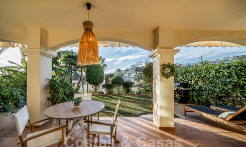 Prêt à emménager! Charmant appartement rénové avec jardin à vendre dans une communauté fermée à La Quinta, Benahavis - Marbella 62196