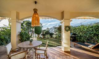 Prêt à emménager! Charmant appartement rénové avec jardin à vendre dans une communauté fermée à La Quinta, Benahavis - Marbella 62196 