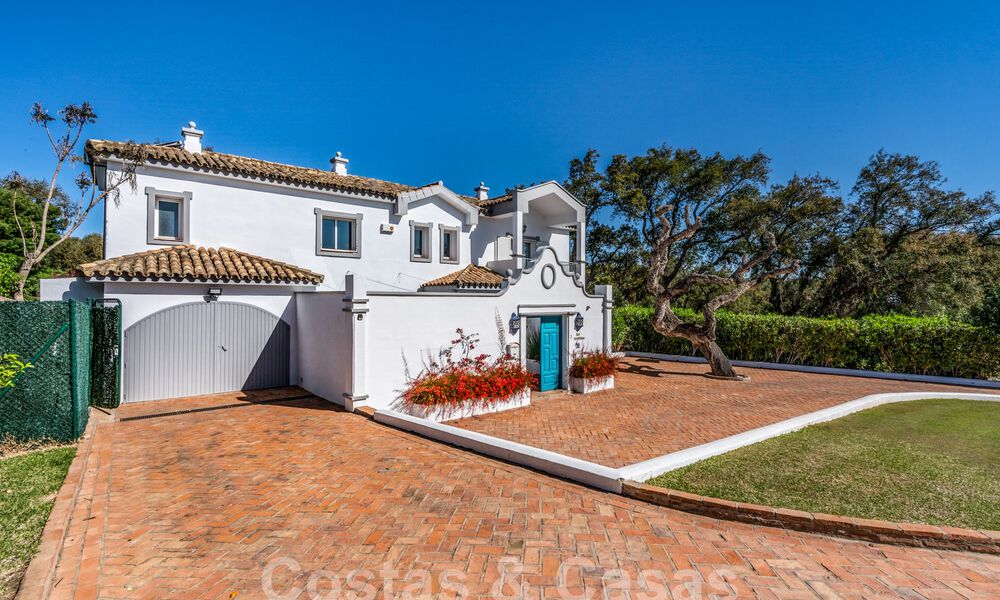 Villa authentique, architecture méditerranéenne à vendre à Sotogrande, Costa del Sol 62229
