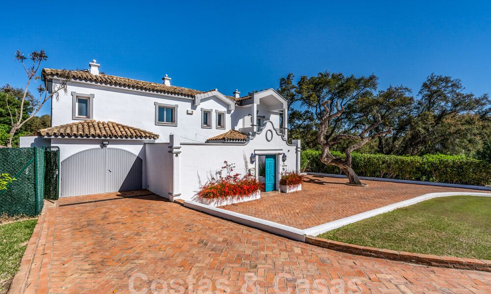 Villa authentique, architecture méditerranéenne à vendre à Sotogrande, Costa del Sol 62229