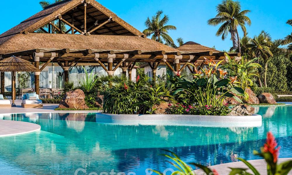 Nouveau complexe d'appartements prestigieux à vendre avec vue sur la Méditerranée à Mijas Costa 62368