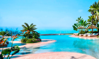 Nouveau complexe d'appartements prestigieux à vendre avec vue sur la Méditerranée à Mijas Costa 62374 