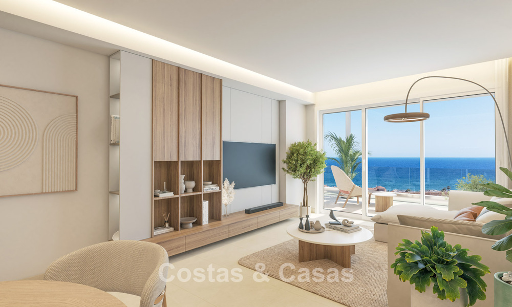 Nouveau complexe d'appartements prestigieux à vendre avec vue sur la Méditerranée à Mijas Costa 783551