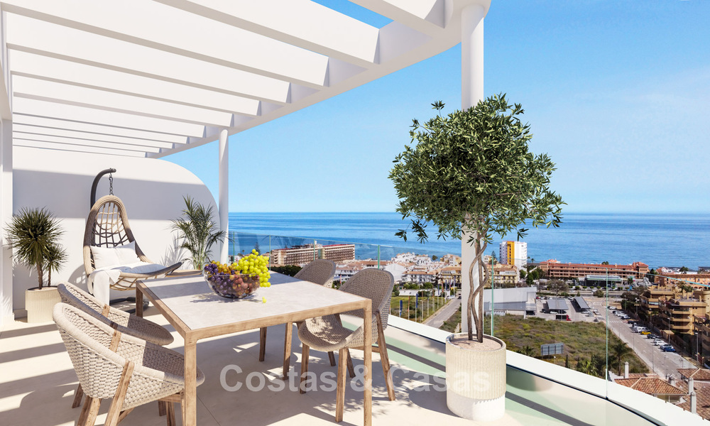 Nouveau complexe d'appartements prestigieux à vendre avec vue sur la Méditerranée à Mijas Costa 783552