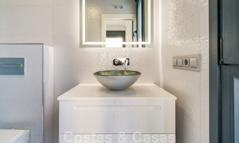 Nouveau développement de villas de luxe modernes à vendre, en front de golf avec vue sur la mer à Mijas, Costa del Sol 62460