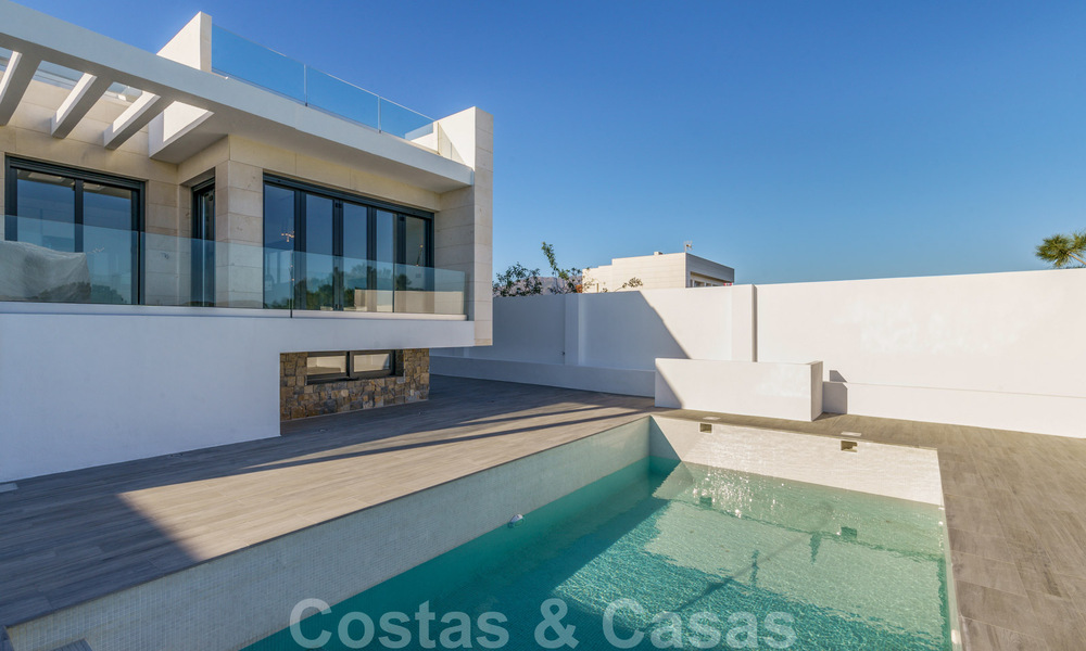 Nouveau développement de villas de luxe modernes à vendre, en front de golf avec vue sur la mer à Mijas, Costa del Sol 62464
