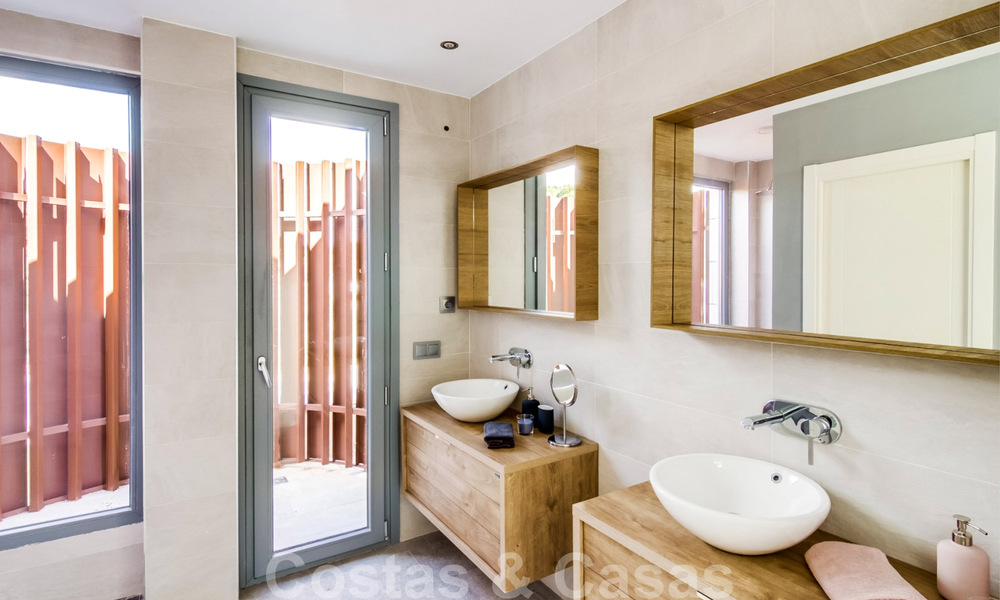 Nouveau développement de villas de luxe modernes à vendre, en front de golf avec vue sur la mer à Mijas, Costa del Sol 62472